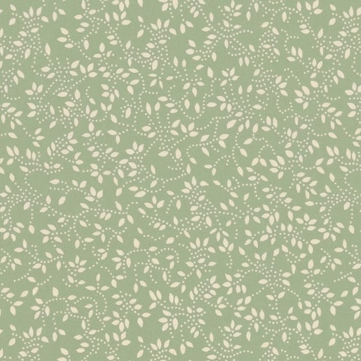 Tricoline Raminhos Composê Verde