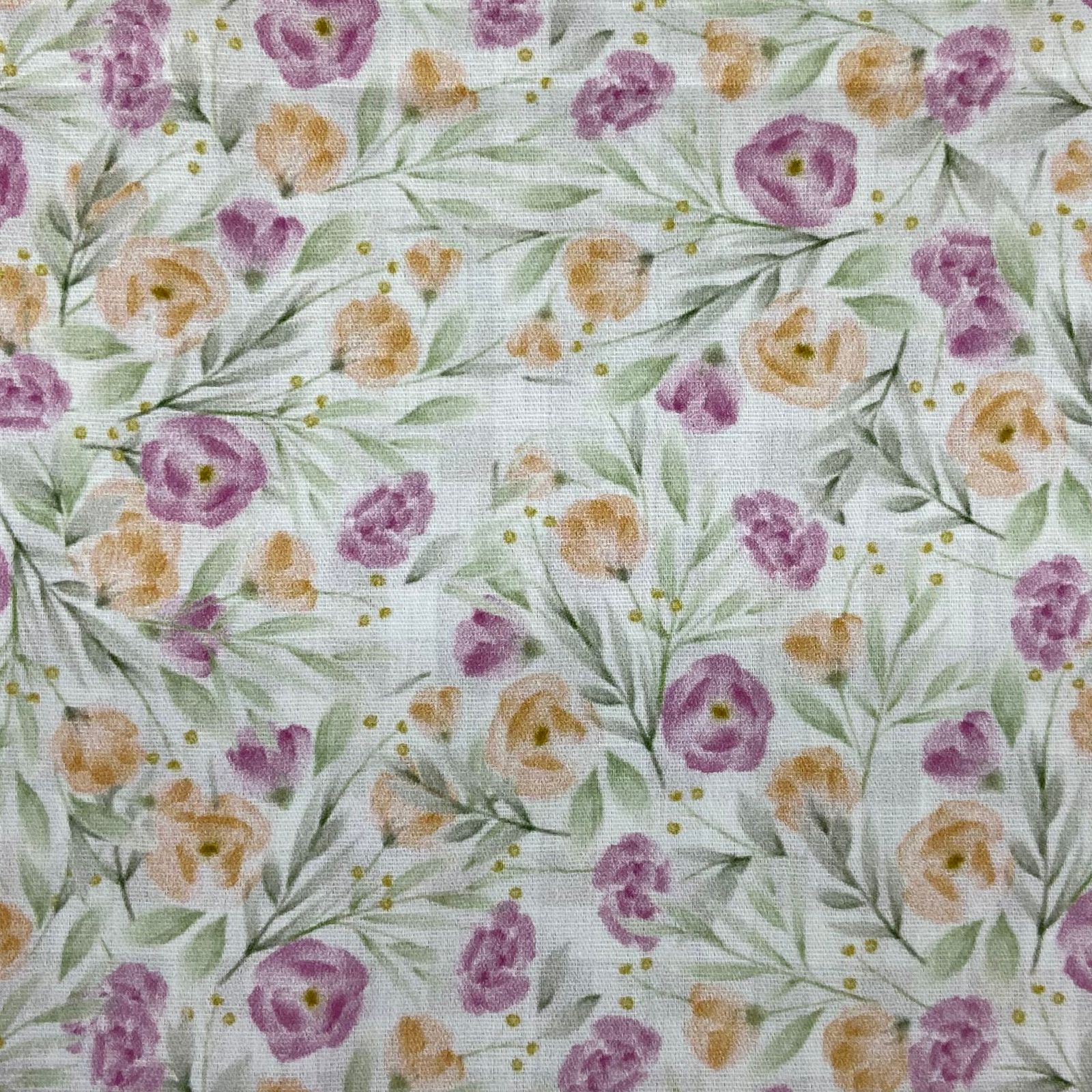 Tricoline Floral Aquarela LIQUIDA 