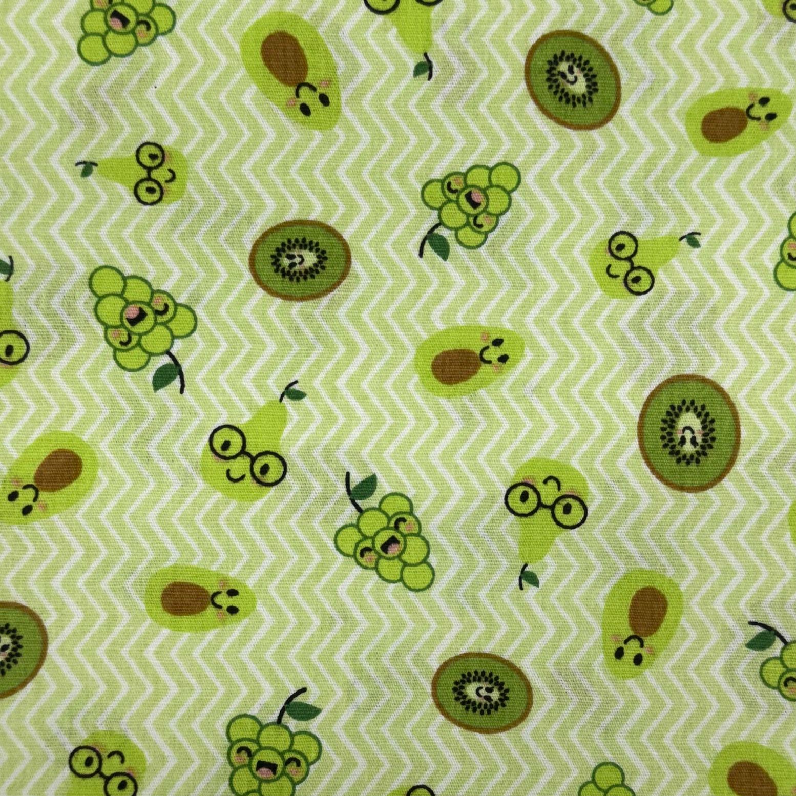 Tricoline Frutinhas Verdes