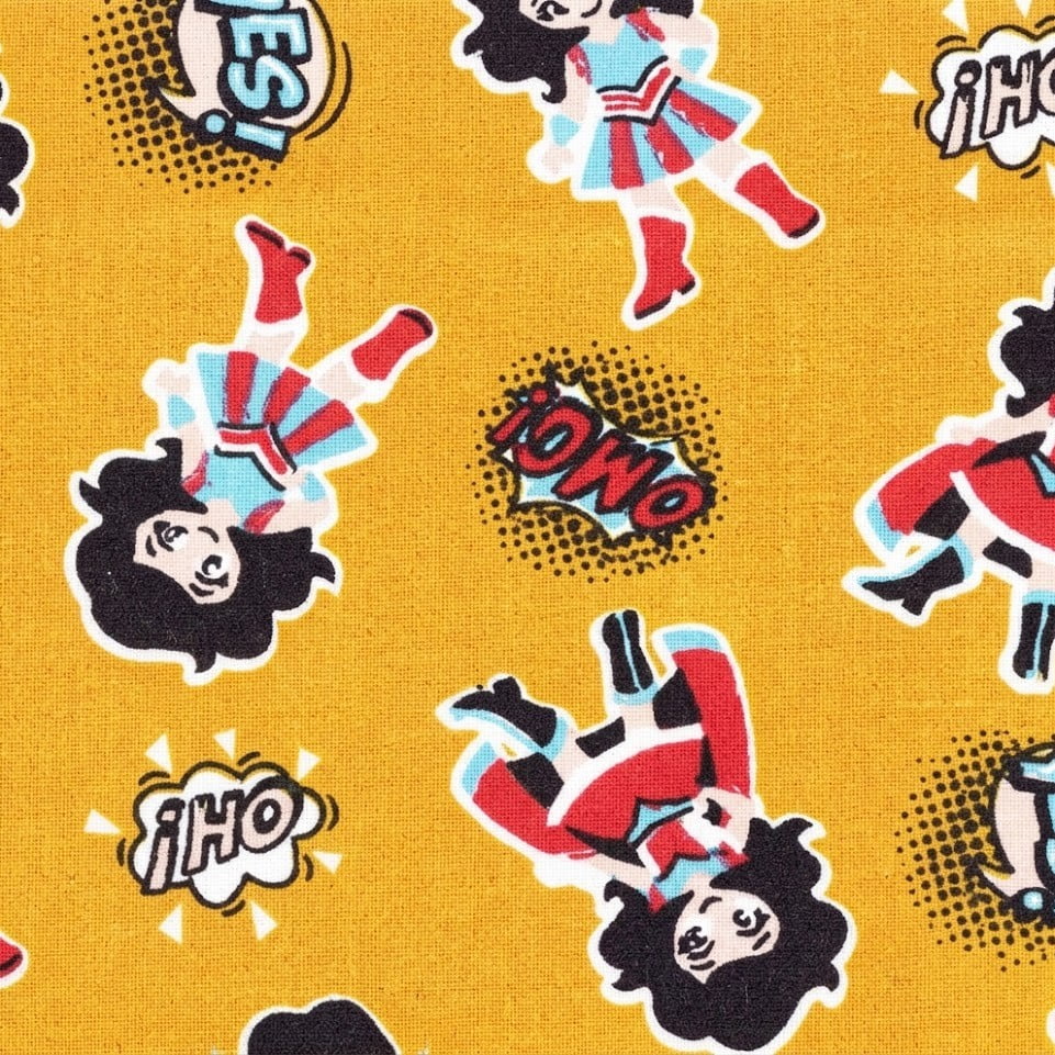 Tricoline Pop Girl Amarela