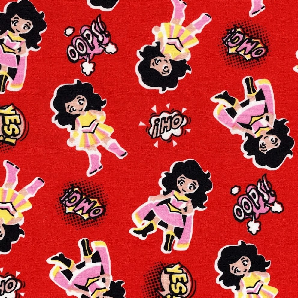 Tricoline Pop Girl Vermelha