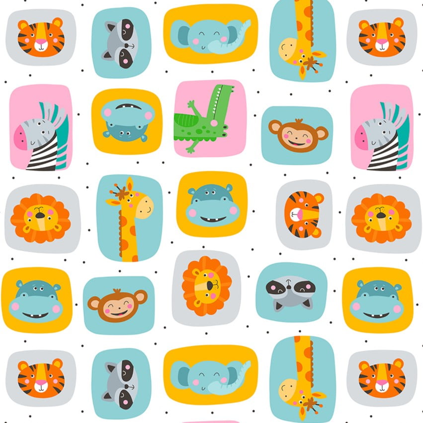 Tricoline Zoológico Fofo 