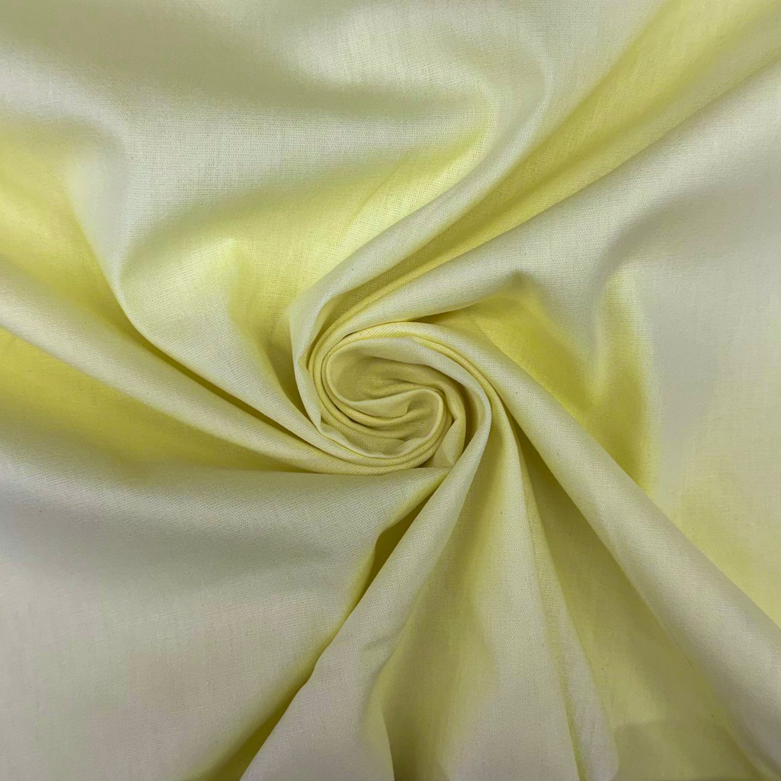 Tricoline Lisa Amarelo Baunilha