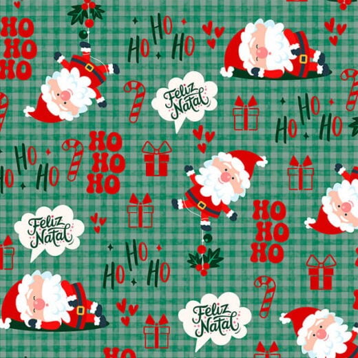 Tricoline Feliz Natal do Noel
