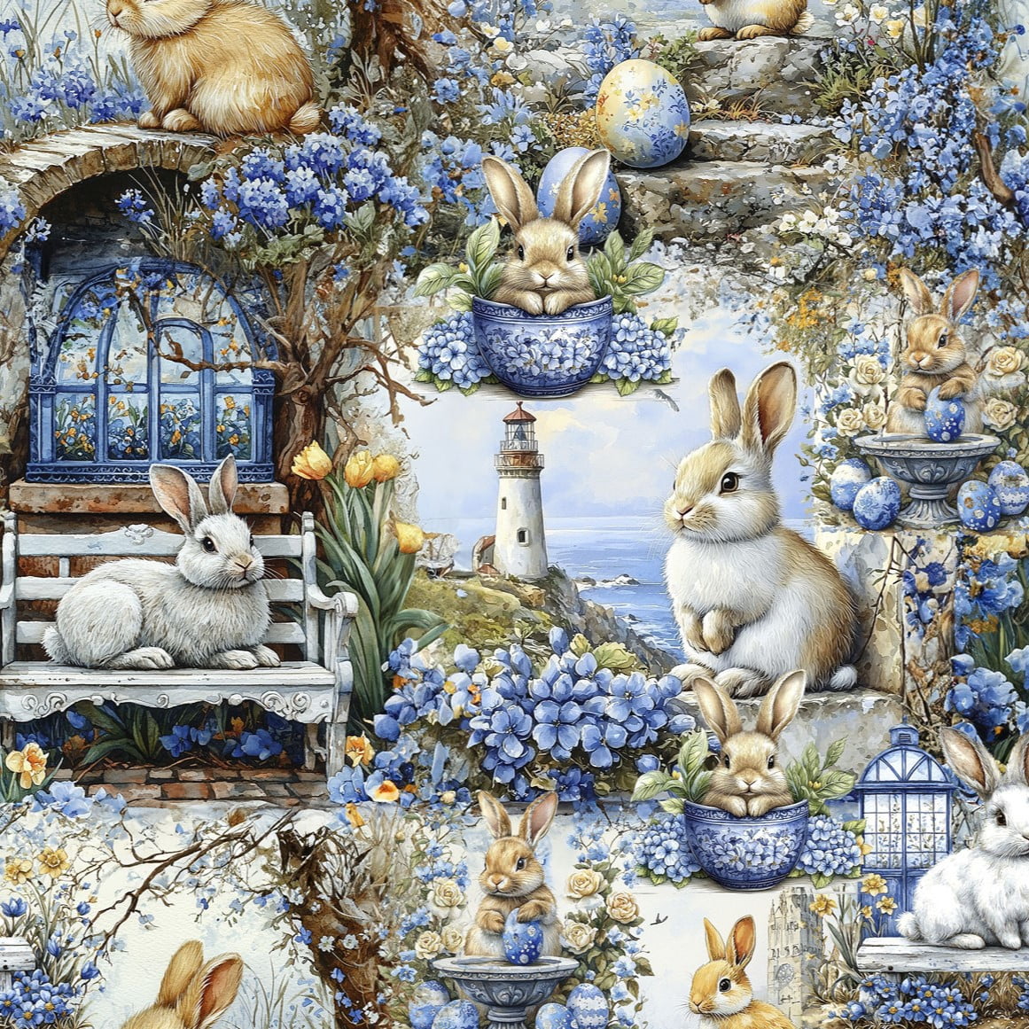 Tricoline Casa dos Coelhinhos