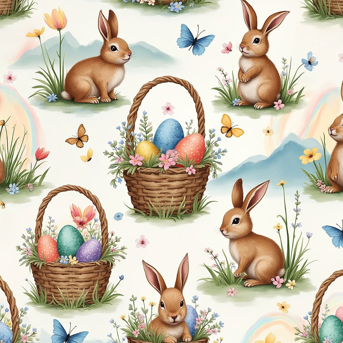 Tricoline Jardim de Páscoa