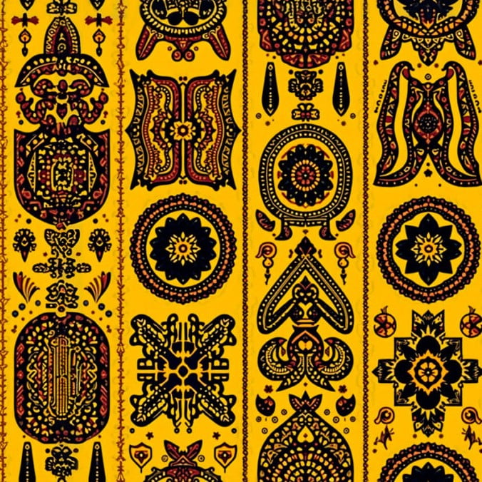 Tricoline Digital Valores da Africa
