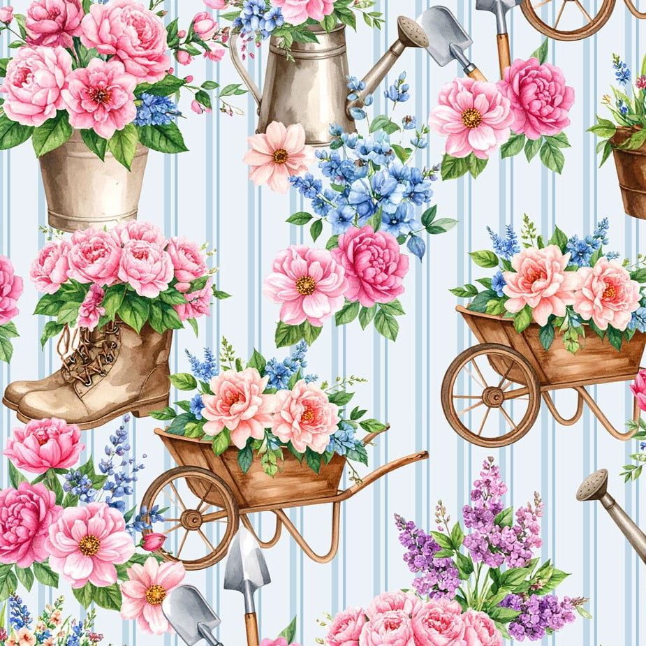 Tricoline Flores em Botas