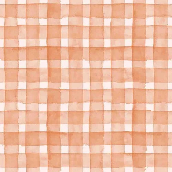 Tricoline Digital Xadrez Laranja 