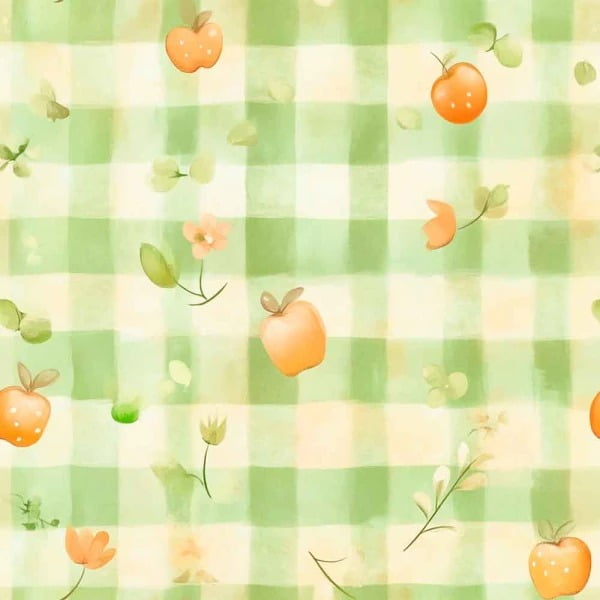 Tricoline Digital Xadrez Verde