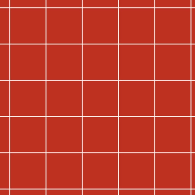 Tricoline Grid Terracota 