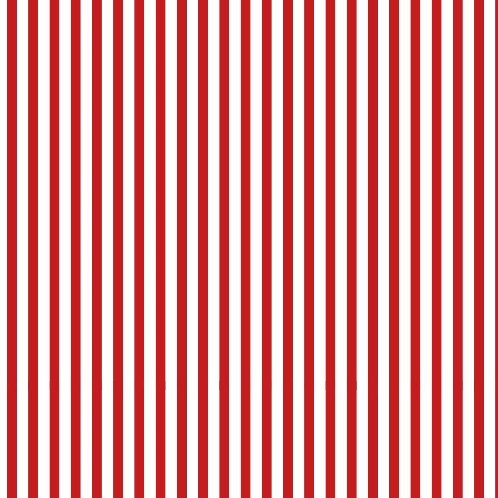 Tricoline Listrado Fino Vermelho
