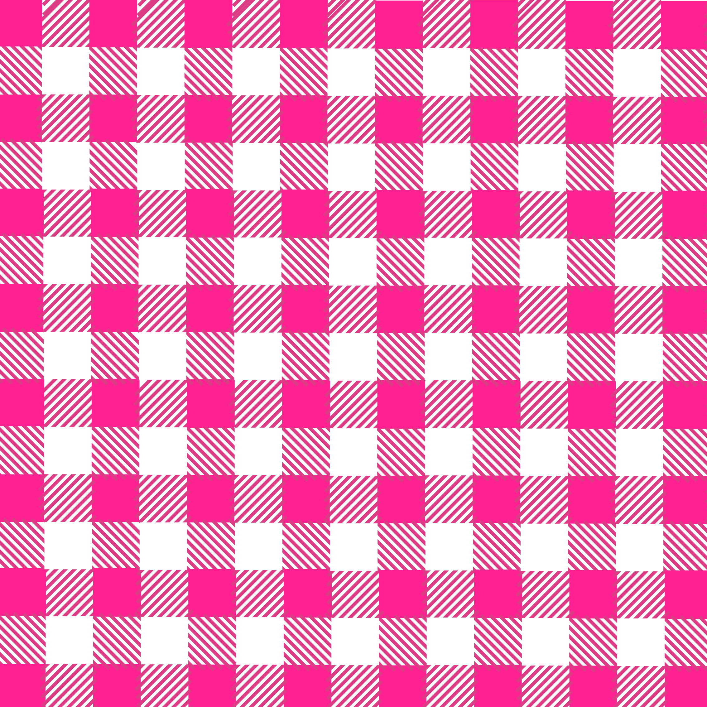 Tricoline Xadrez Rosa Pink Vichy Médio