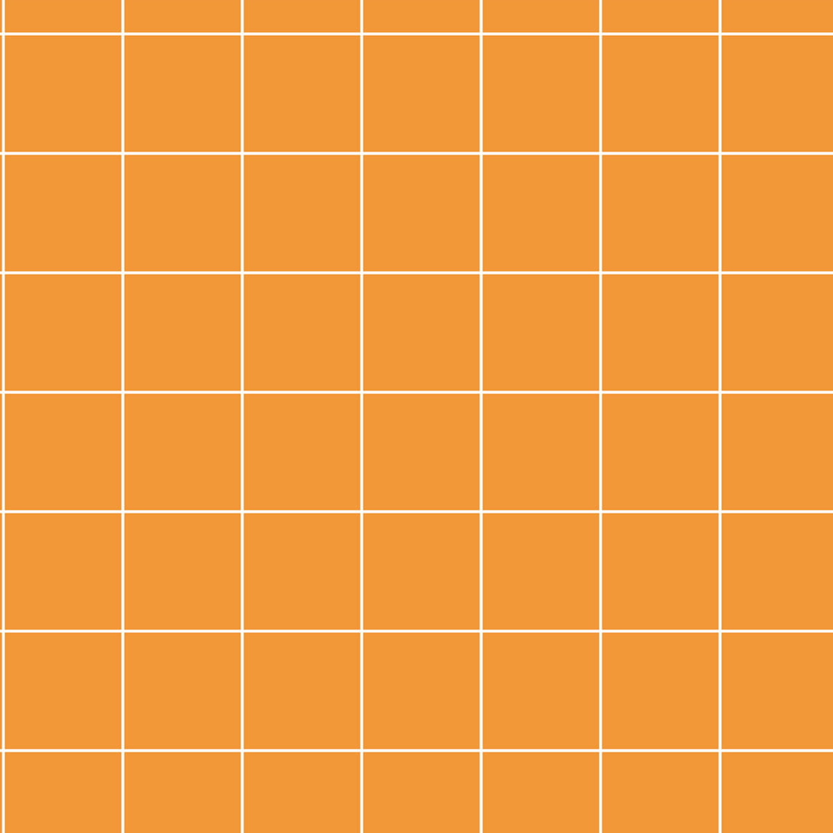 Tricoline Xadrez Simples Laranja 