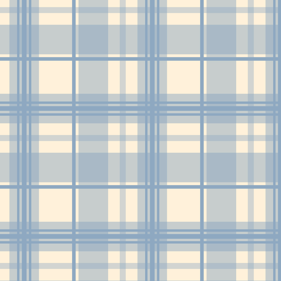 Tricoline Xadrez Suave Azul