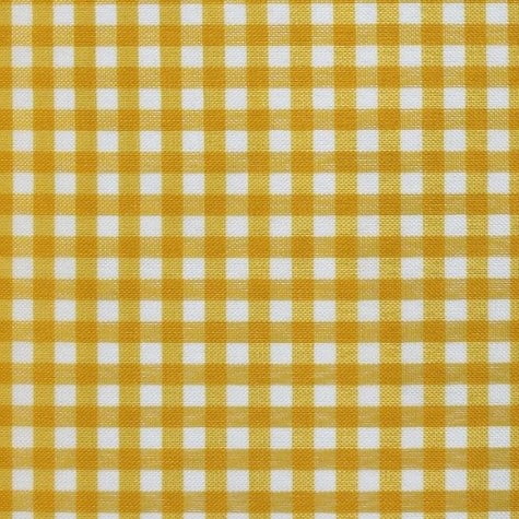 Xadrez Poliéster Médio Amarelo 