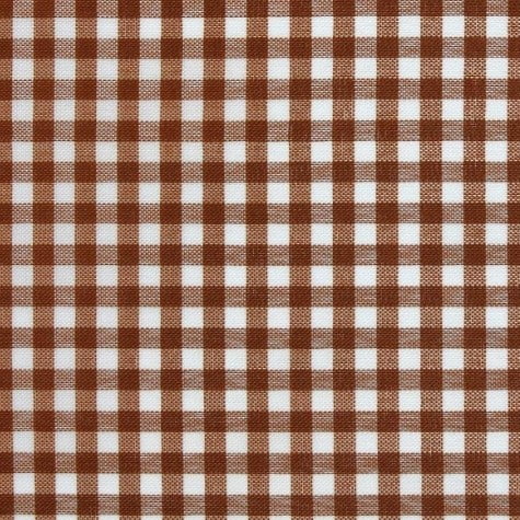 Xadrez Poliéster Médio Marrom 