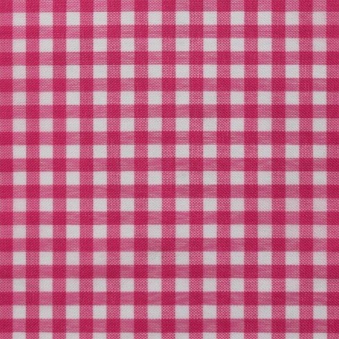 Xadrez Poliéster Médio Rosa 