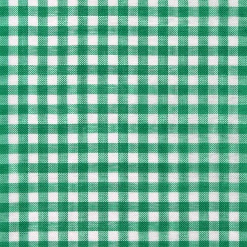 Xadrez Poliéster Médio Verde